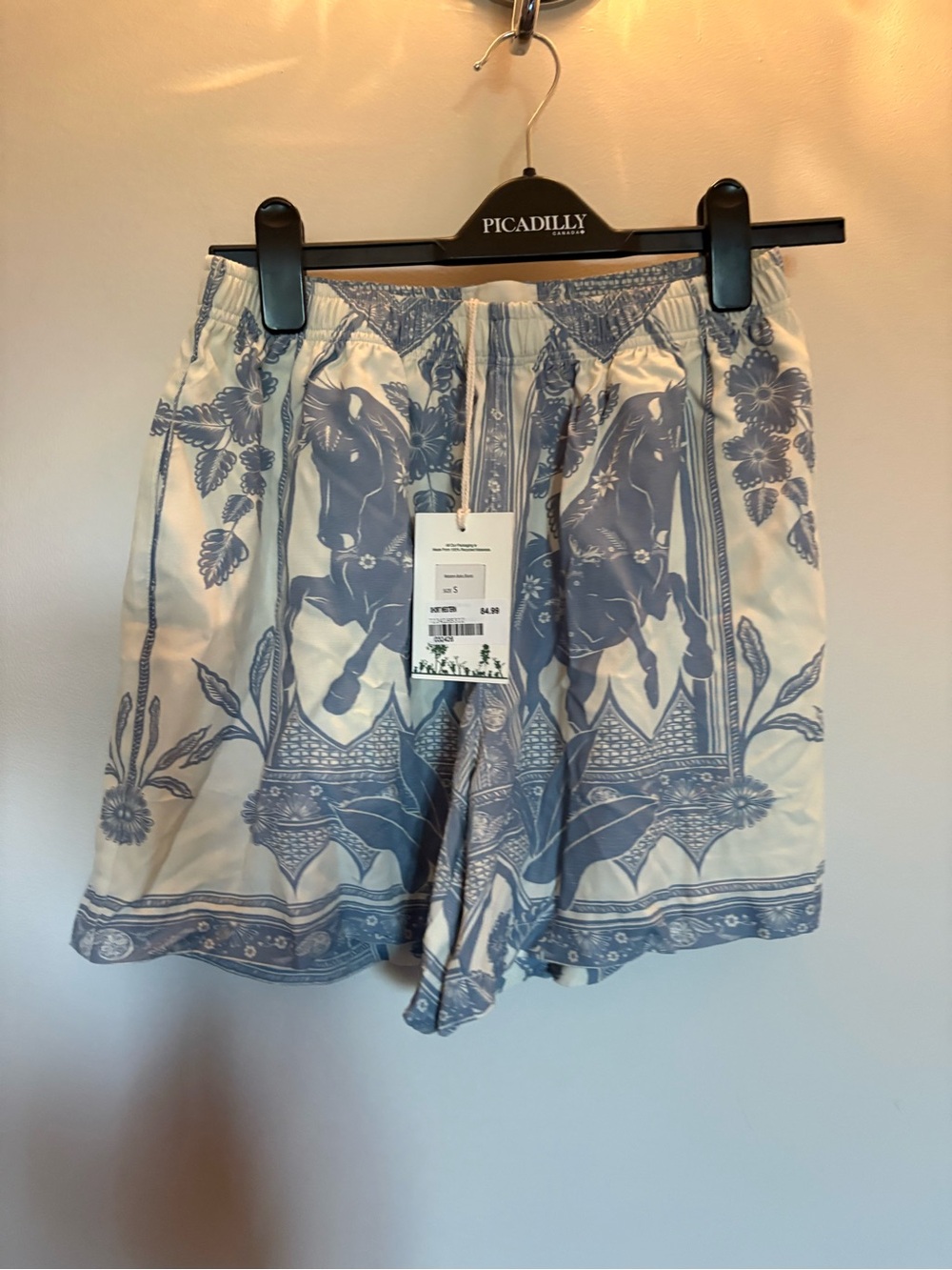 NWT- Women  horses Printed Western Boho Shorts